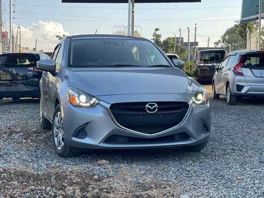 Mazda Demio gray color fully loaded 2018 image 11