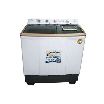 Bruhm 12kg semi automatic washing machine image 1