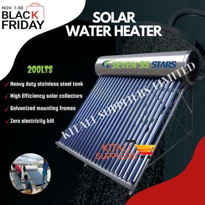 200l solar water heater image 1