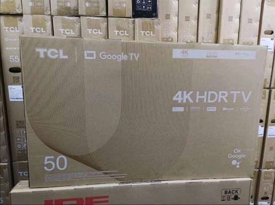 50 TCL Google smart UHD Television LED - New image 1