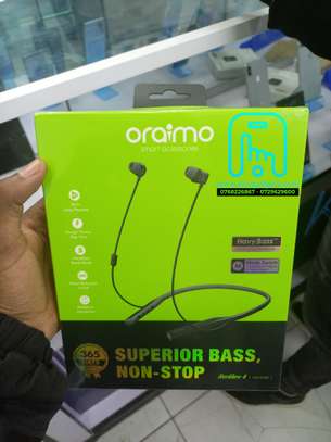 Oraimo necklace 4, strong bass, 50hr playtime image 1