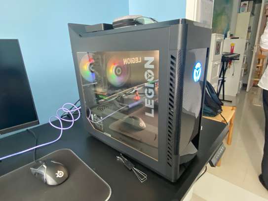 Lenovo Legion Gaming Desktop RGB Lighting Transparent image 2