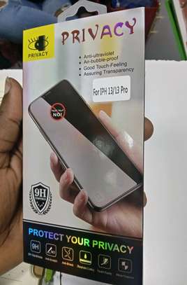 iphone 13 Pro Privacy Screen Protectors(New) image 1