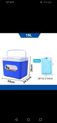 15L Portable Cooler Box Cold/Warm dual purpose image 2