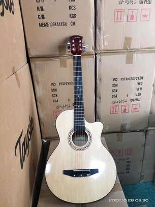 Acoustic guitar 38 inch Medium size for beginners image 3
