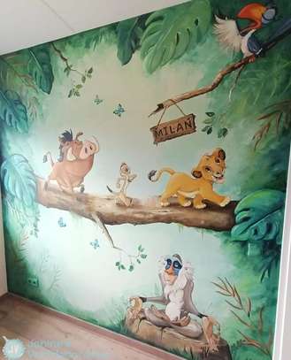 Affordable kids wall murals image 1
