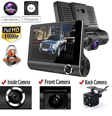 Dash Cam Inch Dash Front 4" Inside Of Car And Rear 1 image 11
