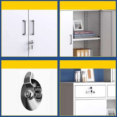 Office Cabinet: Full-Glass Office Storage Cabinet image 6