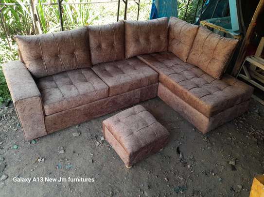 6seater brown sofa set in sale at jm furnitures image 1