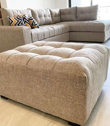 Buttoned Bliss Sectional Sofa image 1