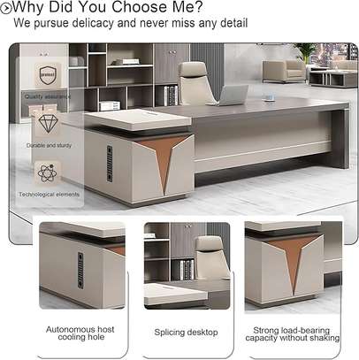 1800mm Advanced Hardwood Executive Desk image 4