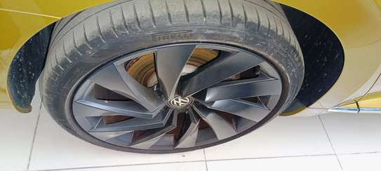 Volkswagen Arteon Coupe Metallic Gold Black Rims image 4