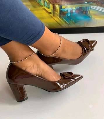 Ladies chunky heels. image 3