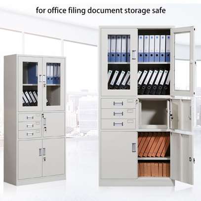 Steel Office Cabinet with Safe image 6