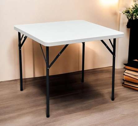 Foldable Table; Portable Plastic Foldable Table image 9