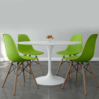 Dining  Set : 4-Seater Eames Dining image 1