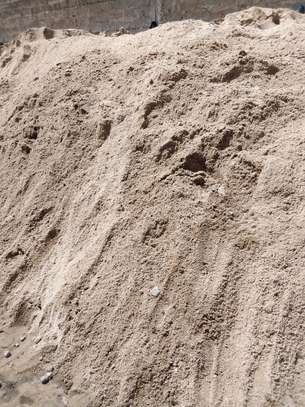 River sand available, clean and delivered to your site image 1