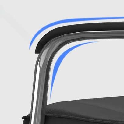 Office Chair: Medium Back Leather Office Chair image 2