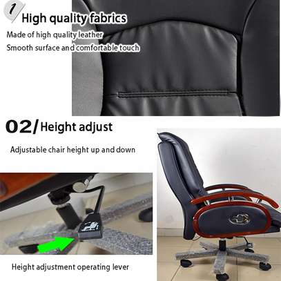 Office Seat: Comfortable Long Sitting Reclining Office Seat image 2