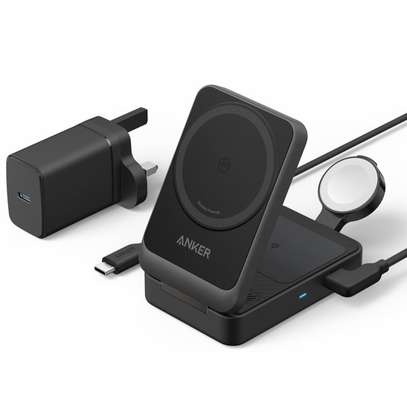 ANKER MAgGO WIRELESS CHARGING STATION 15W FOLDABLE 3_IN_1 image 3