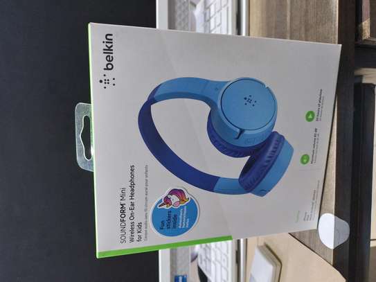 Soundform mini wireless  on ear headphones for kids image 1