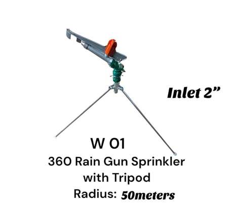 360° RAIN GUN SPRINKLER  WITH SPRINKLER image 1