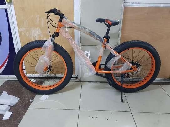 Firetrek fat bike size 26*4.0   Orange image 1