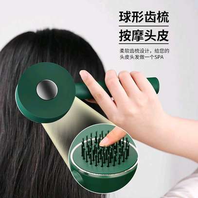 *Self cleaning Massage Comb/ Hair Brush image 3
