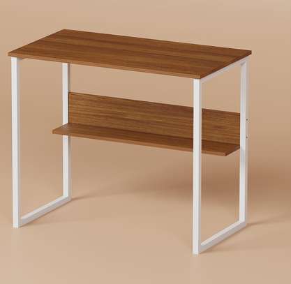 Office Desk: Generic Wood Study Computer Desk image 5