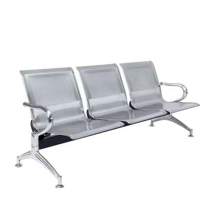 Light Gauge Steel 3 Seater Linked Chair image 4