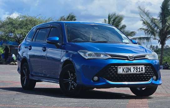 Toyota Fielder 2016 Blue image 3