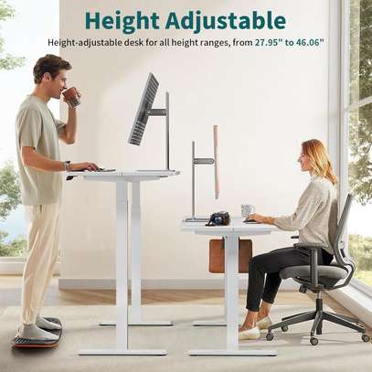 Office Desk : 1400mm  Electric Height Lift Office Desk image 4