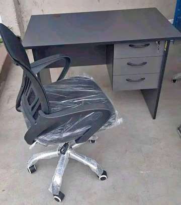 Strong, durable executive office desks and Chair image 3