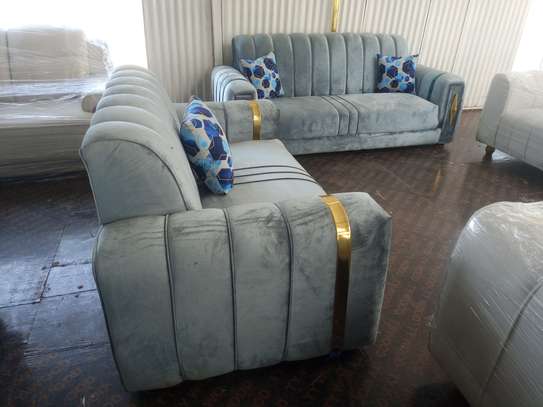 Sofa seet with spring cushion image 2