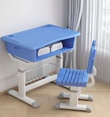 Office Combo : Modern Ergonomic Kid’s Desk and Chair Set image 6