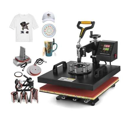 8 In 1 Combo Heat Press Machine Sublimation Print image 1