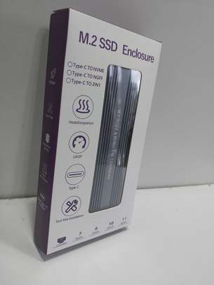 M2 SSD Case NVME Enclosure M.2 To USB Type C 3.1 SSD image 3