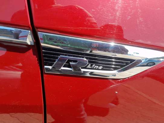 Volkswagen tiguan R-line red 2018 image 8