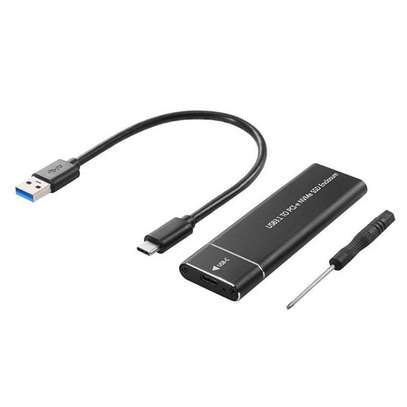 Single Notch SSD Casing USB 3.0 To M.2 SSD Enclosure image 2