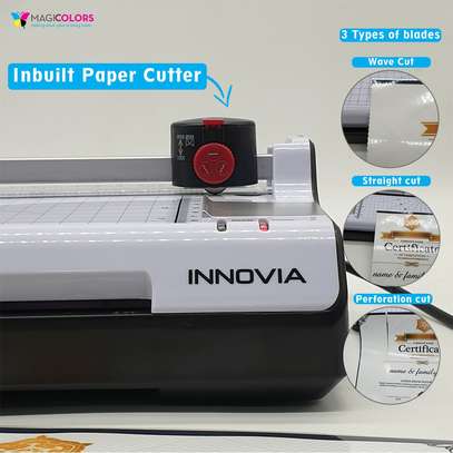Advanced laminating machine with paper trimmer image 4