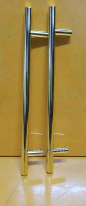 Door Handle Silver Gold image 1