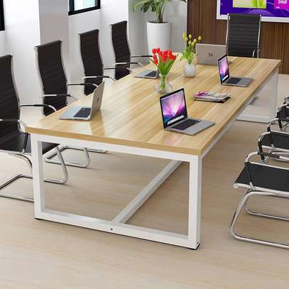 OFFICE TABLE:  Large Boardroom Office Table image 1