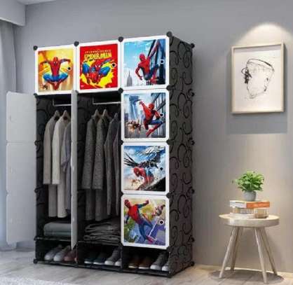 Spider Man Effect Plastic Wardrobe image 1