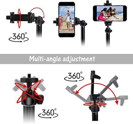 phone selfie stick with tripod stand image 2