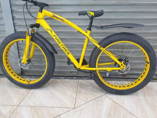 Firetrek fat bike size 26*4.0  Yellow image 1