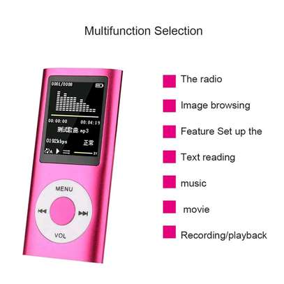Slim Metal MP4 Player 1.8 LCD MP3 Music Media  Player image 5