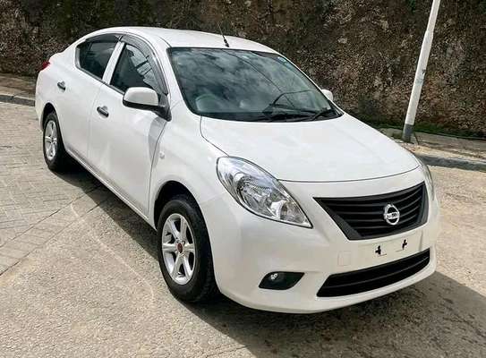 NISSAN LATIO 2015 MODEL WHITE COLOUR image 5