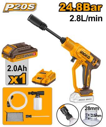 INGCO Cordless pressure washer 20v CPWLI20362 image 3