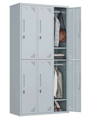 6-Door Office Storage Cabinet Locker image 3
