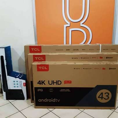 43 TCL smart UHD 4K Android Television - New Sealed image 1